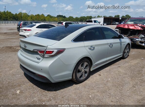 KMHE34L10GA027269 2016 HYUNDAI SONATA HYBRID Light Blue Задня права чверть