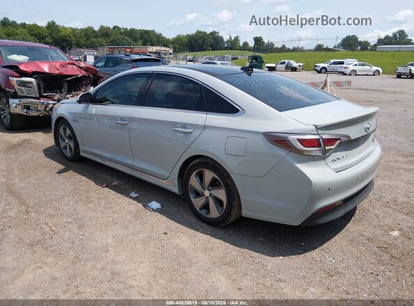 KMHE34L10GA027269 2016 HYUNDAI SONATA HYBRID Light Blue Задня ліва чверть