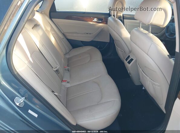 KMHE34L12GA018251 2016 HYUNDAI SONATA HYBRID Blue Vista de la etiqueta del VIN