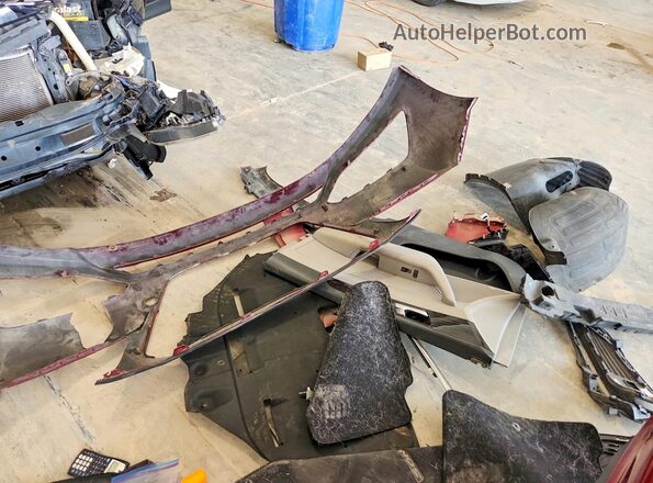 KMHE34L15GA008619 2016 HYUNDAI SONATA Burgundy Widok komory silnika