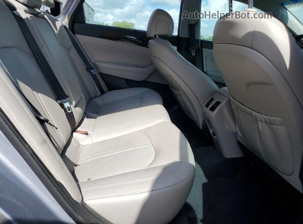 KMHE34L15GA027722 2016 HYUNDAI SONATA Silver Vista de los asientos traseros