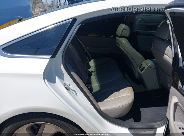 KMHE34L15GA029857 2016 HYUNDAI SONATA HYBRID White Вид наклейки з VIN-кодом