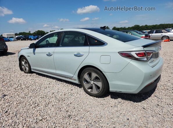 KMHE34L16GA008791 2016 HYUNDAI SONATA Green უკანა მარცხენა