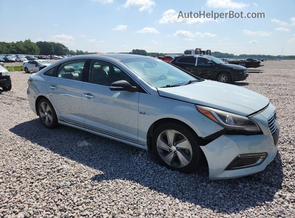 KMHE34L16GA008791 2016 HYUNDAI SONATA Green წინა მარჯვენა