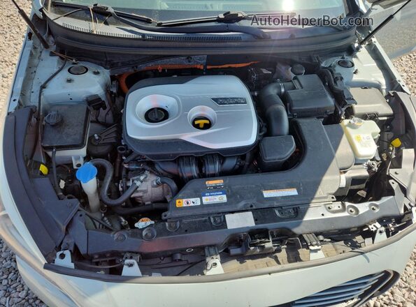 KMHE34L16GA008791 2016 HYUNDAI SONATA Green უკანა სალონის ხედი