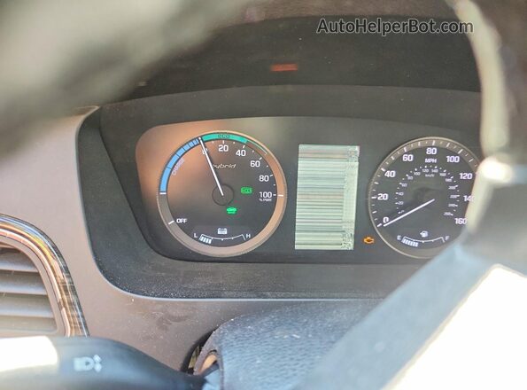 KMHE34L17GA008752 2016 HYUNDAI SONATA Серый Вид щитка приборов