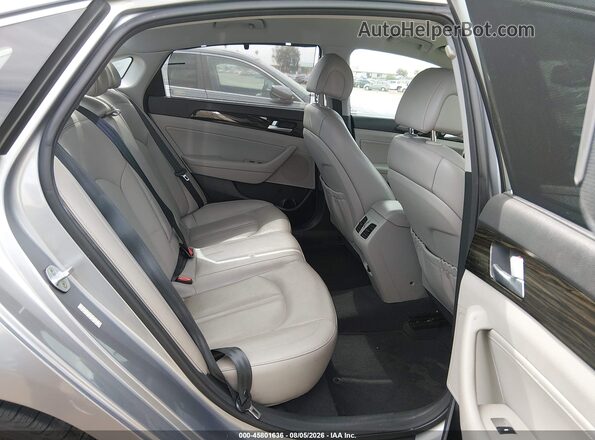 KMHE34L18GA012860 2016 HYUNDAI SONATA HYBRID Gray Вид наклейки з VIN-кодом