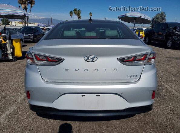 KMHE34L32KA088780 2019 HYUNDAI SONATA Silver Vista trasera