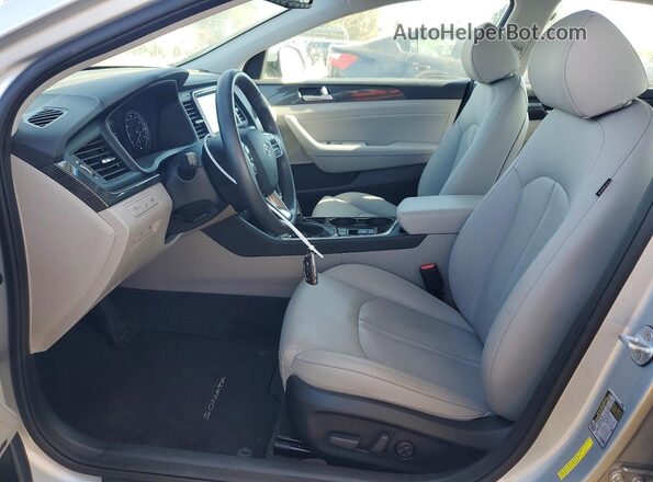 KMHE34L32KA088780 2019 HYUNDAI SONATA Silver Vista interior delantera