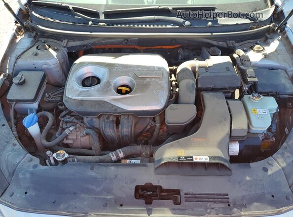 KMHE34L32KA088780 2019 HYUNDAI SONATA Silver Vista interior trasera