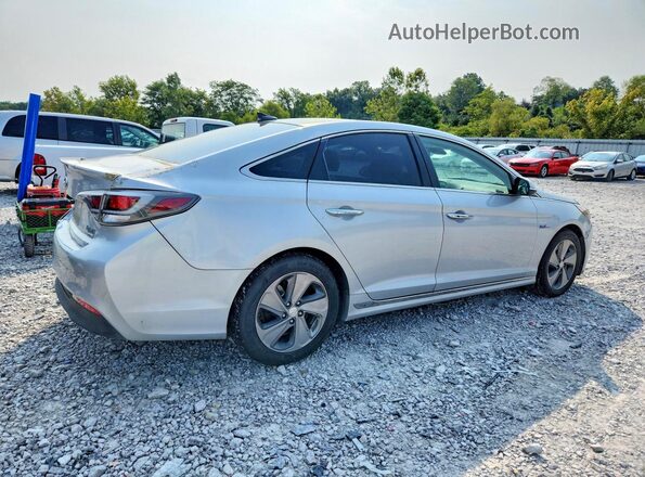 KMHE34L34HA071410 2017 HYUNDAI SONATA Silver Հետևի աջ