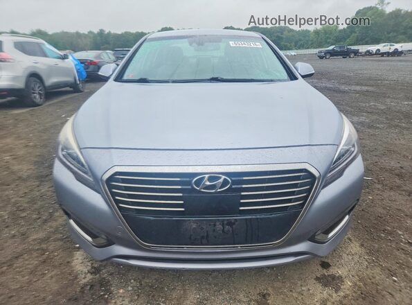 KMHE54L28GA026356 2016 HYUNDAI SONATA Silver Vista frontal