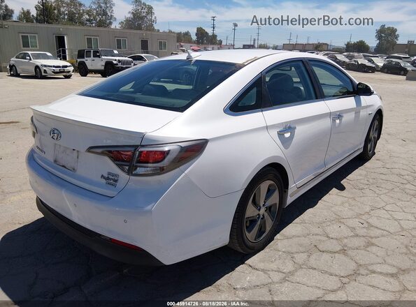 KMHE54L2XHA071588 2017 HYUNDAI SONATA PLUG-IN HYBRID White უკანა მარჯვენა