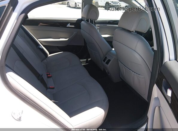 KMHE54L2XHA071588 2017 HYUNDAI SONATA PLUG-IN HYBRID White VIN კოდის სტიკერის ხედი