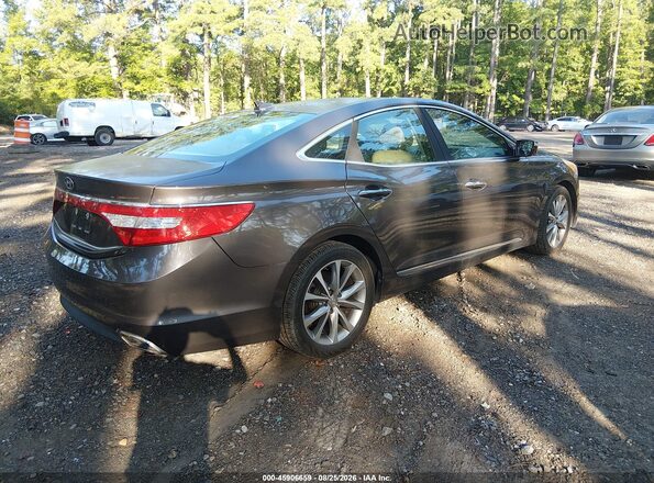 KMHFG4JG6GA532703 2016 HYUNDAI AZERA Brown Հետևի աջ