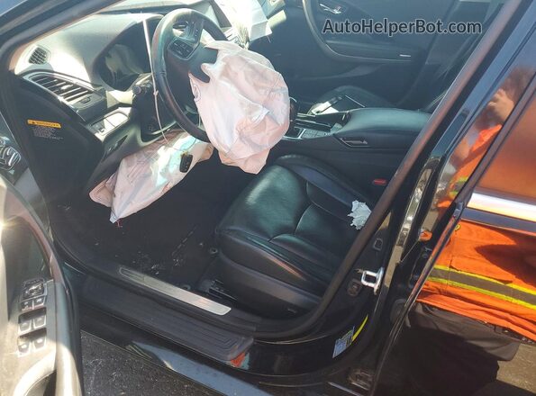 KMHFG4JG7HA583323 2017 HYUNDAI AZERA Black Вид панелі приладів