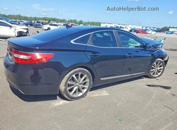KMHFG4JG7HA583323 2017 HYUNDAI AZERA Black Задня права чверть