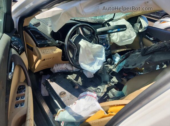 KMHFG4JG8HA579913 2017 HYUNDAI AZERA White Առջևի վահանակի տեսք