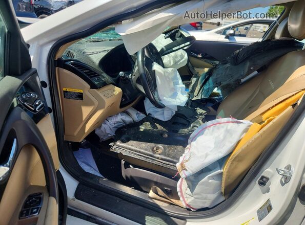 KMHFG4JG8HA579913 2017 HYUNDAI AZERA White Սալոնի դիմացի տեսք