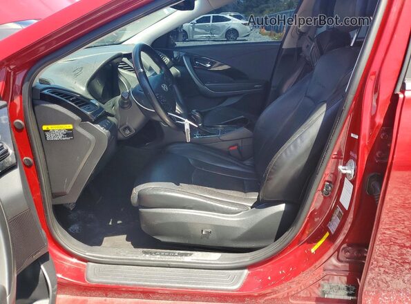KMHFG4JGXGA509974 2016 HYUNDAI AZERA Burgundy Widok wnętrza z przodu