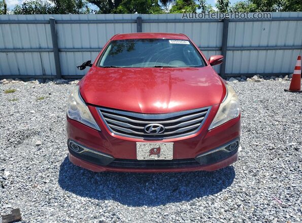 KMHFG4JGXGA509974 2016 HYUNDAI AZERA Burgundy Widok z przodu