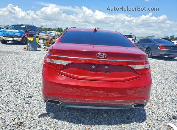 KMHFG4JGXGA509974 2016 HYUNDAI AZERA Burgundy Widok z tyłu