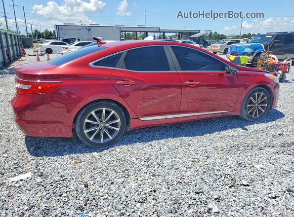 KMHFG4JGXGA509974 2016 HYUNDAI AZERA Burgundy Tył prawy