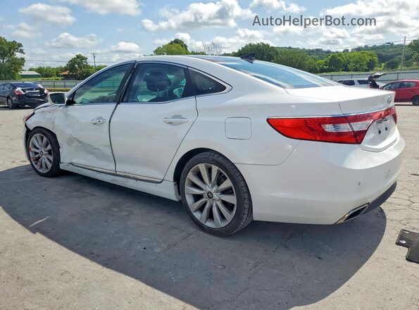 KMHFH4JG2HA586613 2017 HYUNDAI AZERA Белый Задняя левая четверть