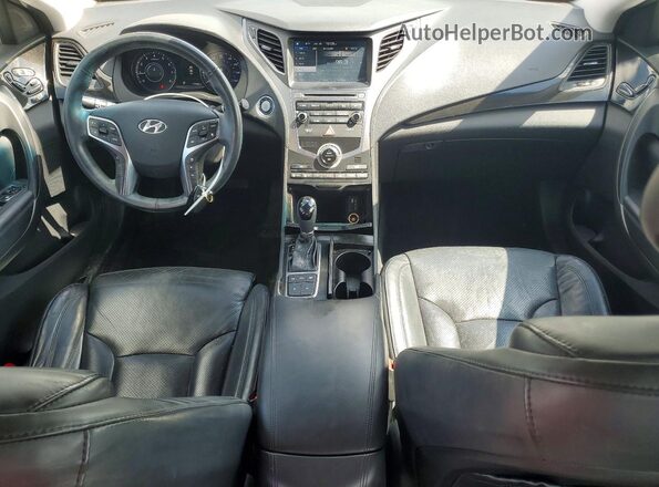 KMHFH4JG2HA586613 2017 HYUNDAI AZERA Белый Вид панели приборов