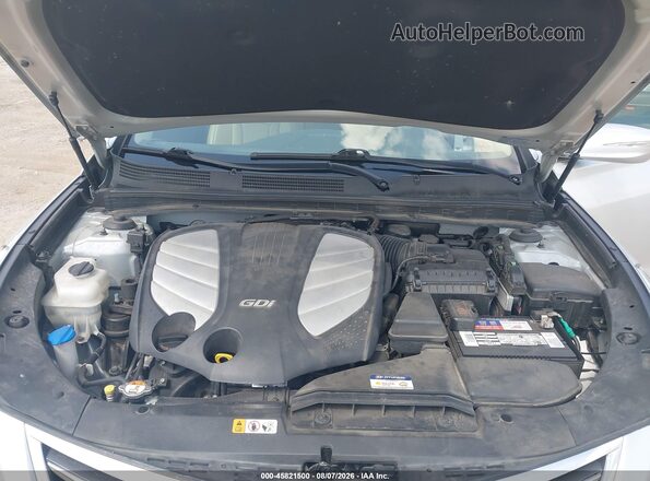 KMHFH4JG5GA568783 2016 HYUNDAI AZERA Серебряный Вид сзади