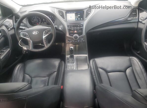 KMHFH4JG5HA590462 2017 HYUNDAI AZERA White Widok deski rozdzielczej