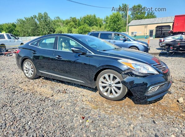 KMHFH4JG7GA569191 2016 HYUNDAI AZERA Black Առջևի աջ