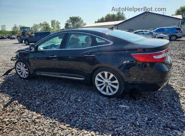 KMHFH4JG7GA569191 2016 HYUNDAI AZERA Black Հետևի ձախ