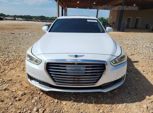 KMHG34JA0JU042128 2018 GENESIS G90 Белый Вид спереди