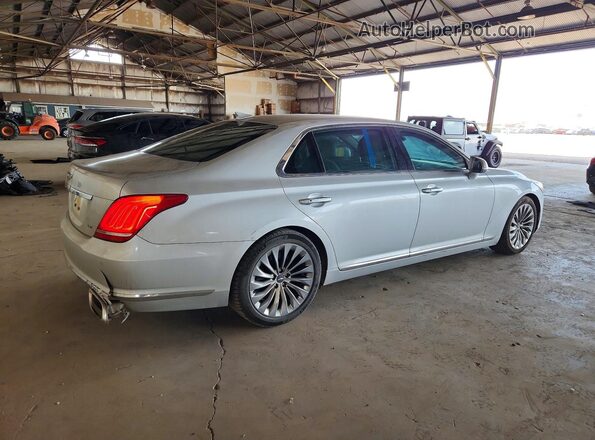 KMHG34JA6JU044868 2018 GENESIS G90 Silver უკანა მარჯვენა