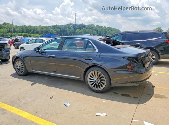KMHG34JA8KU050267 2019 GENESIS G90 Black Задня ліва чверть