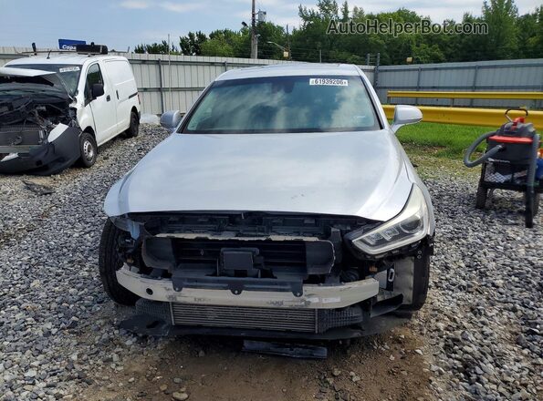 KMHG34JAXKU050285 2019 GENESIS G90 Серый Вид спереди