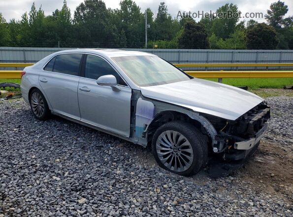 KMHG34JAXKU050285 2019 GENESIS G90 Серый Передняя правая четверть