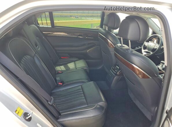 KMHG34JAXKU050285 2019 GENESIS G90 Серый Вид задних сидений