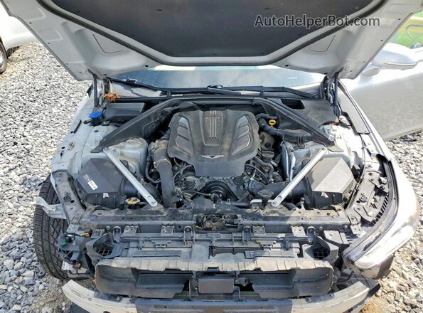 KMHG34JAXKU050285 2019 GENESIS G90 Серый Вид задней части салона