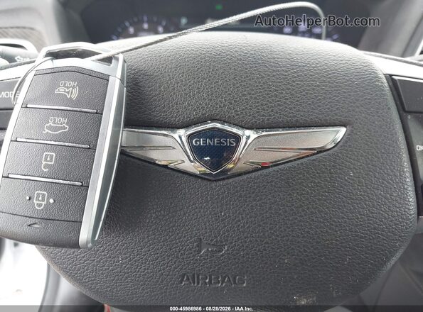 KMHGN4JB3JU244657 2018 GENESIS G80 White Вид панелі приладів