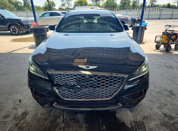 KMHGN4JB3KU290409 2019 GENESIS G80 Black Widok z przodu