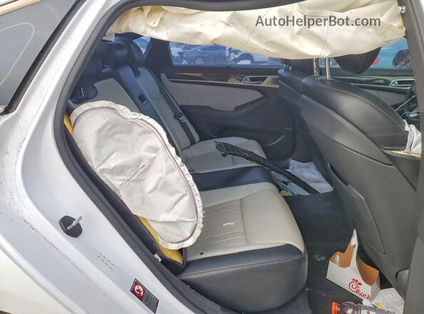 KMHGN4JB5JU223714 2018 GENESIS G80 Белый Вид задних сидений
