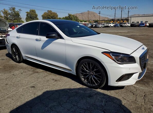 KMHGN4JB5KU296731 2019 GENESIS G80 White წინა მარჯვენა