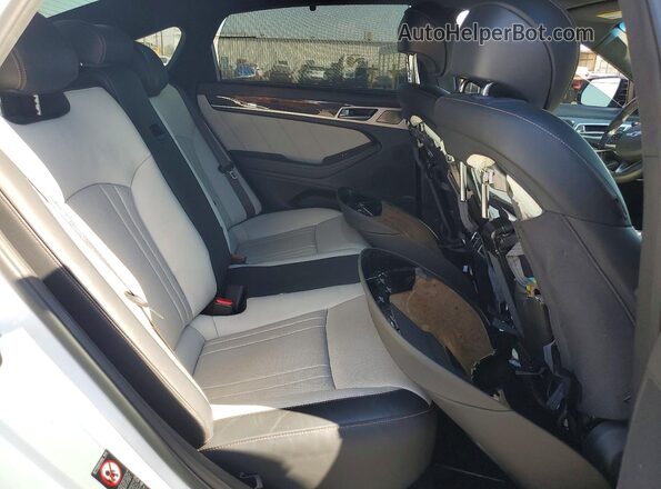 KMHGN4JB5KU296731 2019 GENESIS G80 White უკანა სავარძლების ხედი