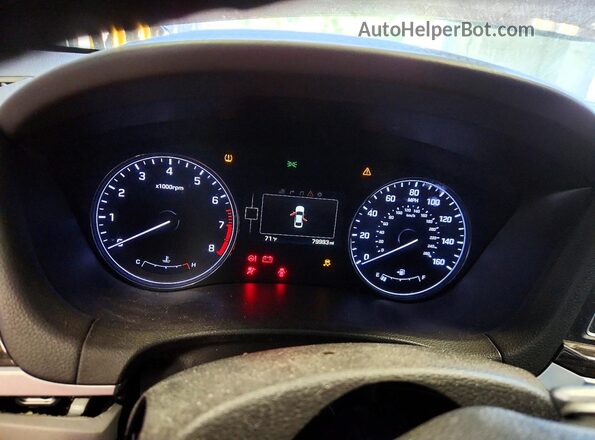 KMHGN4JE2GU127719 2016 HYUNDAI GENESIS Burgundy Widok zestawu wskaźników