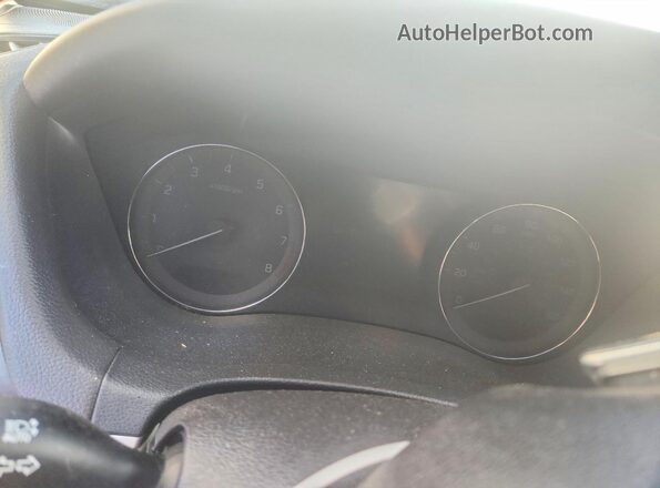 KMHGN4JE2GU137635 2016 HYUNDAI GENESIS Black Widok zestawu wskaźników