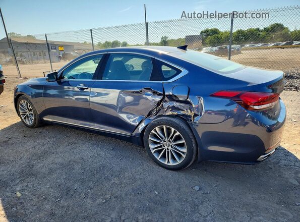 KMHGN4JE4GU108461 2016 HYUNDAI GENESIS Blue უკანა მარცხენა