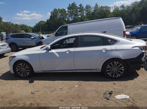 KMHGN4JE4GU112882 2016 HYUNDAI GENESIS White Widok wnętrza 360 stopni