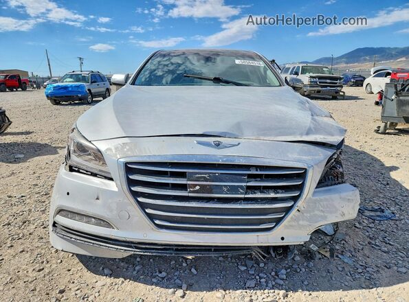 KMHGN4JE4GU134655 2016 HYUNDAI GENESIS Silver Vista frontal